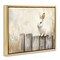 Stupell Industries Bunny On The Fence Floating Frame By Franklyn Gregory